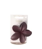 Ozdoby do włosów - Solida Haarklammer Bali Blume bordeaux Klamry do włosów 1 szt. - miniaturka - grafika 1