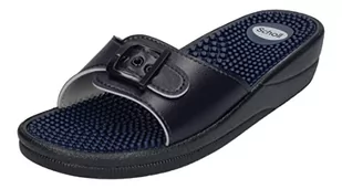 Scholl sandały damskie new masaż, niebieski, 40 EU - Sandały damskie - miniaturka - grafika 1