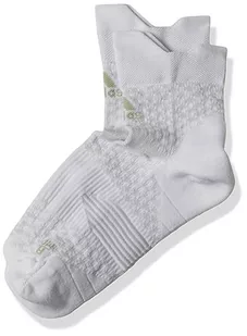 adidas Skarpety uniseks, biały/szary/limonkowy, XS - Skarpetki damskie - miniaturka - grafika 1