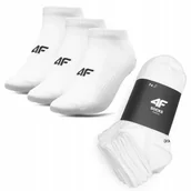 Skarpetki męskie - 4F Skarpetki 4FWAW24USOCU384 biały rozmiar 43-46 - miniaturka - grafika 1