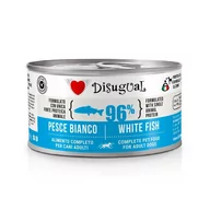 Mokra karma dla psów - Disugual Monoprotein Biała Ryba 150G - miniaturka - grafika 1