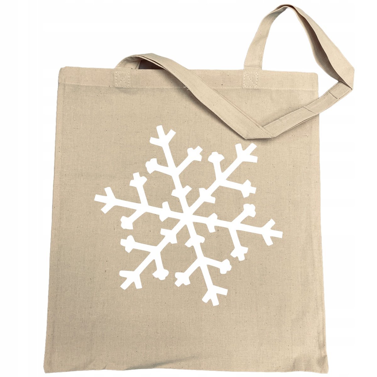 Torba na zakupy nadruk ŚNIEŻYNKA Płatek Śniegu