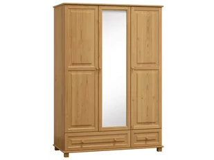 Szafa sosnowa 3D nr5 S133 olcha - Szafy - miniaturka - grafika 1