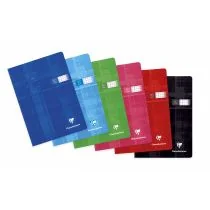 Clairefontaine Zeszyt a5 80 kartek, w kratkę, papier 90g, mix kolorów - Zeszyty szkolne - miniaturka - grafika 1