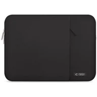 Torby na laptopy - Etui na laptopa TECH-PROTECT Sleevy 15-16 cali Czarny SLEEVY LAPTOP 15-16 BLACK - miniaturka - grafika 1