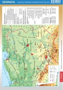 Ściągawka Geografia Ukształtowanie pow Polski Nowa - Nauki przyrodnicze - miniaturka - grafika 2