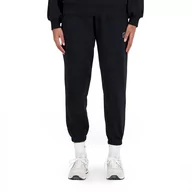 Spodnie sportowe damskie - Spodnie New Balance WP33508BK - czarne - miniaturka - grafika 1