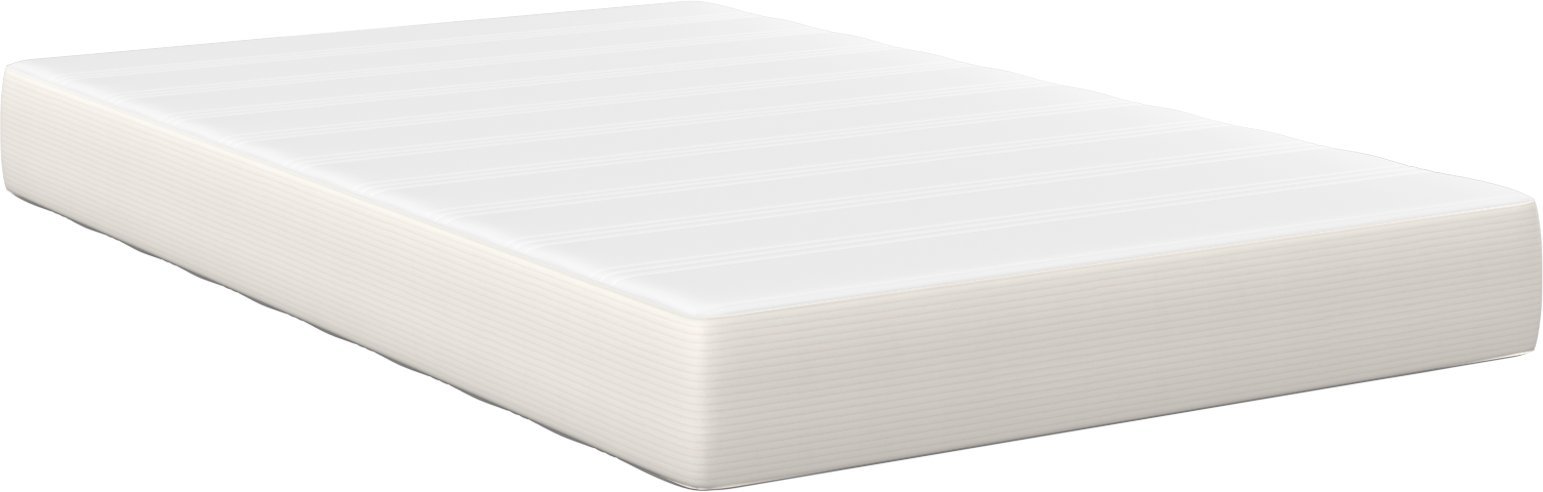 Materac kieszeniowy vidaXL Kremowy Średni 120x200x20 cm Tkanina