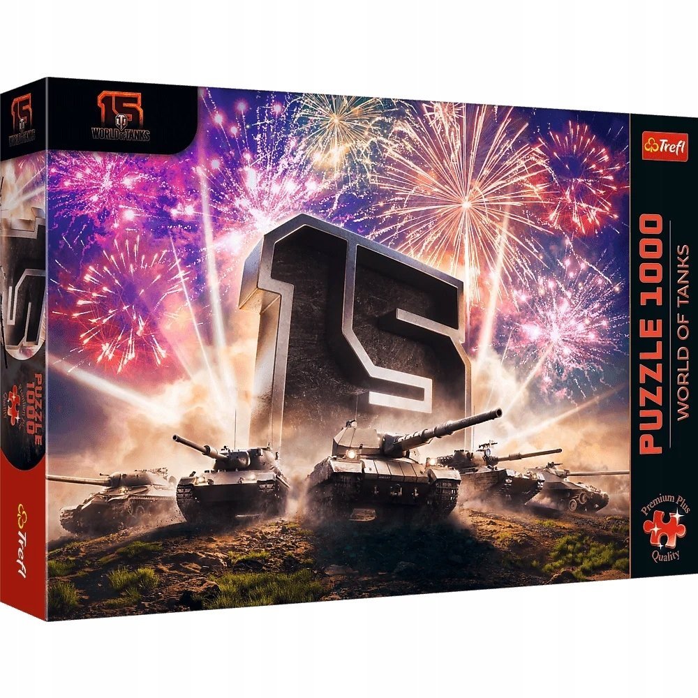 PUZZLE 1000 PremPlus 15-lecie WorldOfTanks 12125