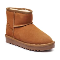 Buty dla dziewczynek - Tommy Hilfiger Skórzane śniegowce - miniaturka - grafika 1
