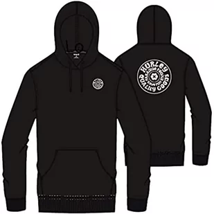 Hurley Męska bluza polarowa Power Flower Po, czarny, XL - Bluzy męskie - miniaturka - grafika 1