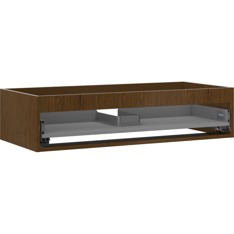Mexen Box-A korpus szafki podumywalkowej 100 cm, 1 szuflada, orzech - 91AX0-1000-235-1-86