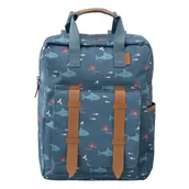 Zestawy naczyń dla dzieci - Fresk Duży plecak Shark - miniaturka - grafika 1