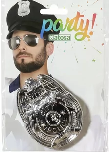 Odznaka Policjanta Stróża Prawa Policjant - Dodatki do strojów karnawałowych - miniaturka - grafika 1