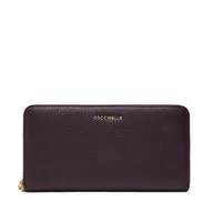 Portfele - Duży Portfel Damski Coccinelle MW5 Metallic Soft E2 MW5 11 04 01 Fioletowy - miniaturka - grafika 1