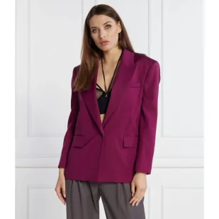 Pinko Wełniana marynarka | Regular Fit - Marynarki i żakiety damskie - miniaturka - grafika 1