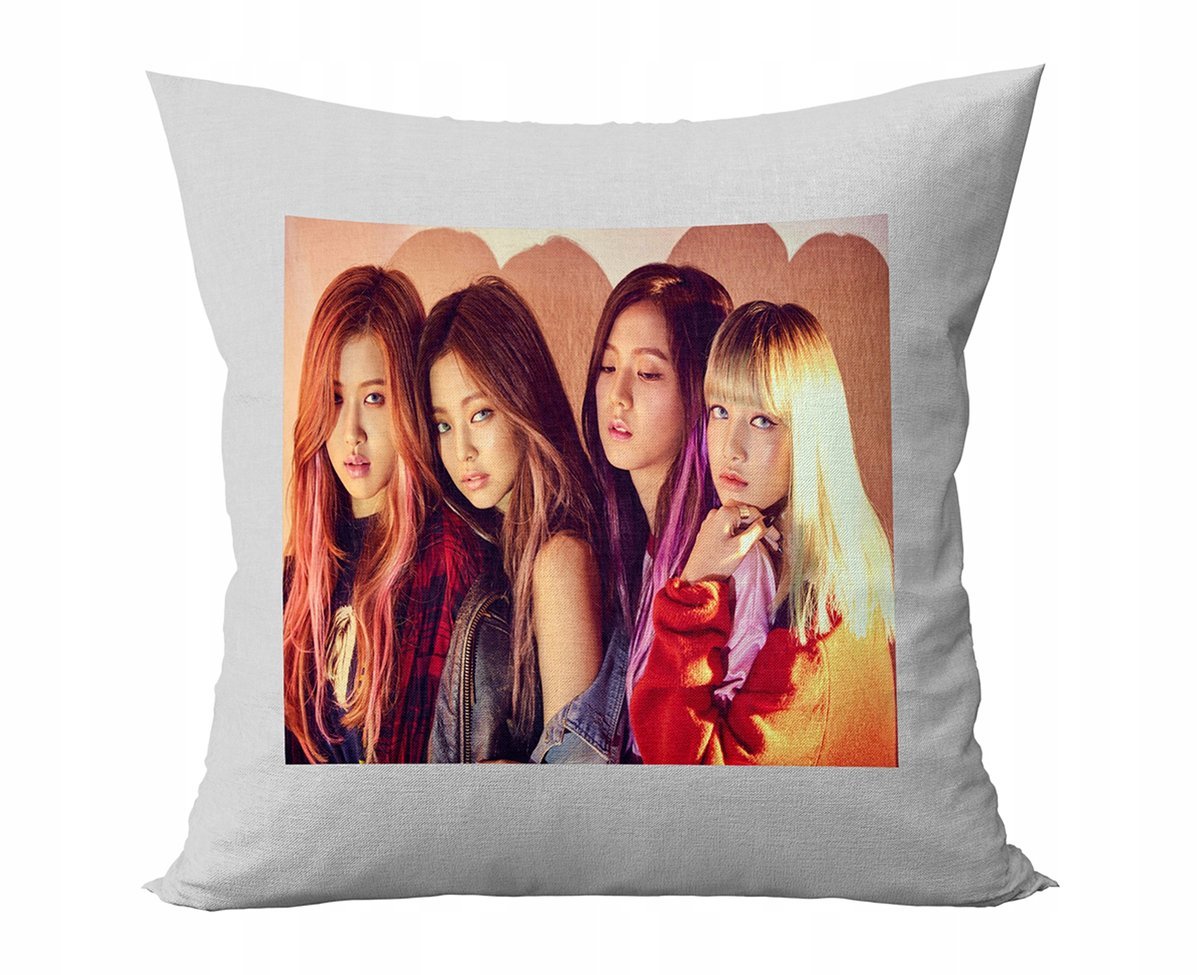 PODUSZKA PERSONALIZOWANA BLACKPINK MUZYKA POMYSŁ NA PREZENT SUPER GRAFIKI
