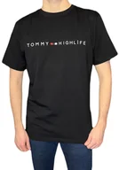 Koszulki męskie - T-shirt męski czarny gładki okrągły dekolt XXL - miniaturka - grafika 1