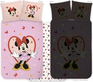 Pościel dla dzieci - POŚCIEL dziecięca MYSZKA MINNIE 100x135 niemowlęca bawełniana - miniaturka - grafika 1