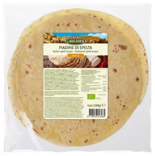 la BIO IDEA makarony strączkowe inne) TORTILLA ORKISZOWA PIADINA BIO 260 g 8718976016285 - Makaron - miniaturka - grafika 2