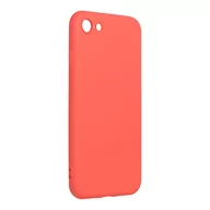 Etui i futerały do telefonów - Forcell Futerał SILICONE LITE do IPHONE 7 różowy - miniaturka - grafika 1
