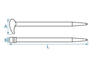 ŁYŻKA MONTAŻOWA 305mm King Tony - Narzędzia samochodowe - miniaturka - grafika 2