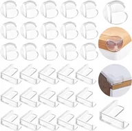 Zabezpieczenia dla dzieci - ZABEZPIECZENIA SZAFEK NA ROGI KANTY NAROŻNIK MEBLE STOŁU OCHRONA 40szt - miniaturka - grafika 1