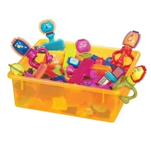 B.Toys, Klocki Jeżyki Z Buźkami Zestaw Duży 2+ B.toys - Klocki - miniaturka - grafika 1