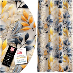 ZASŁONA GOTOWA NA ŻABKI ZASŁONY NA TAŚMIE 140x250 SKRÓCENIE W PREZENCIE! SOOVI - Zasłony - miniaturka - grafika 1