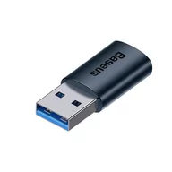 Adaptery i przejściówki - Baseus Adapter USB-A do USB-C Ingenuity OTG (niebieski) ZJJQ000103 - miniaturka - grafika 1