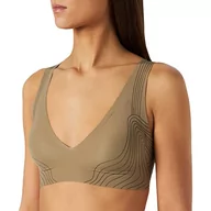 Biustonosze - sloggi Damski biustonosz Zero Feel N 2.0 EX, Lead Grey, XS - miniaturka - grafika 1