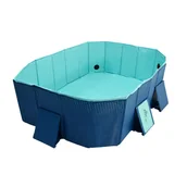 Baseny ogrodowe - Basen dla dzieci z pokrywą 185x140x45 cm Corciano - miniaturka - grafika 1