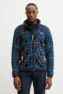 Columbia bluza outdoorowa Sequoia Grove męska kolor granatowy wzorzysta 2135511 - Bluzy męskie - miniaturka - grafika 1