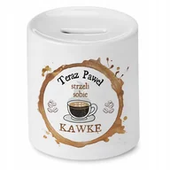 Skarbonki - Skarbonka Dla Pawła na Urodziny Idealny Prezent z Nadrukiem ze Zdjęciem - miniaturka - grafika 1