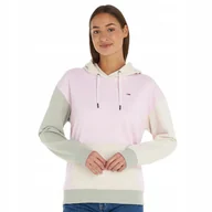 Bluzy damskie - TOMMY HILFIGER BLUZA DAMSKA Z KAPTUREM TJW CBLK HOODIE RÓŻOWA DW0DW16908 TO - miniaturka - grafika 1