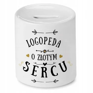 Dla Logopedy Skarbonka na Urodziny na Prezent z Nadrukiem ze Zdjęciem + Opakowanie na prezent (wzór 01) - Skarbonki - miniaturka - grafika 1