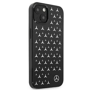 Mercedes MEHCP13SESPBK iPhone 13 mini 5,4" czarny/black hardcase Silver Stars Pattern - Etui i futerały do telefonów - miniaturka - grafika 4