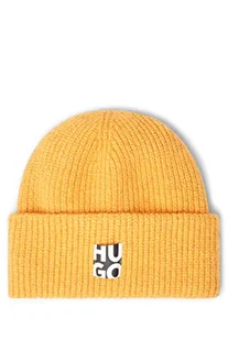 HUGO Damska czapka Women-X 692, średni pomarańczowy 810, ONESI - Czapki damskie - miniaturka - grafika 1