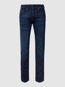 Spodnie męskie - Jeansy o kroju tapered fit z dodatkiem streczu model 'Taber' - miniaturka - grafika 1