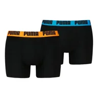 Majtki męskie - PUMA BOKSERKI MĘSKIE MAJTKI BOXER 2P CZARNE r.M - miniaturka - grafika 1
