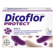 Układ pokarmowy - Dicoflor Protect (dawniej Dicoflor 3), dla dzieci od 3 lat i dorosłych, 50 kapsułek - miniaturka - grafika 1