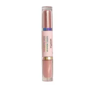 Cienie do powiek - Moira Total Match Duo Shadow - Podwójny cień do powiek w płynie 002 Peaches & Cream 3g - miniaturka - grafika 1