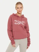 Bluzy damskie - Reebok Bluza Graphic OTH Hoodia 100202148 Brązowy Regular Fit - miniaturka - grafika 1