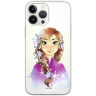 Etui i futerały do telefonów - Etui Disney dedykowane do Iphone 12 PRO MAX, wzór: Anna 001 Etui częściowo przeźroczyste, oryginalne i oficjalnie licencjonowane - miniaturka - grafika 1
