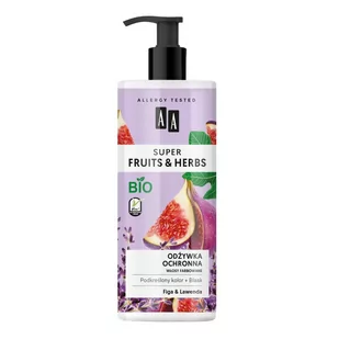 Oceanic Super Fruits & Herbs odżywka ochronna włosy farbowane Figa & Lawenda 500ml - Odżywki do włosów - miniaturka - grafika 1