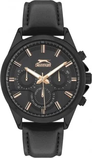 Zegarek Zegarek męski SLAZENGER SL.09.2067.2.03 czarny fashion na prezent - Zegarki męskie - miniaturka - grafika 1