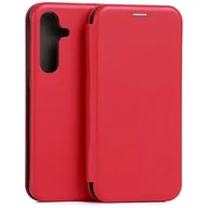 Etui i futerały do telefonów - Etui Beline Book Magnetic do Samsung Galaxy S25 FE czerwony - miniaturka - grafika 1