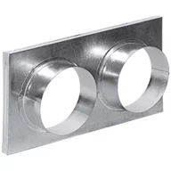 Akcesoria kominkowe - Przyłącze Do Kratki 22X37 Fi150X2 - miniaturka - grafika 1