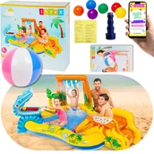 Place zabaw - BASEN DLA DZIECI OGRODOWY DMUCHANY DLA DZIECI DO OGRODU INTEX DINOZAURY PLAC ZABAW ZJEŻDŻALNIA BRODZIK + EBOOK - miniaturka - grafika 1