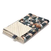 Koce i narzuty dla dzieci - LA MILLOU LEKKI KOCYK MINKY- M - PRETTY BARBARA - SAND - miniaturka - grafika 1